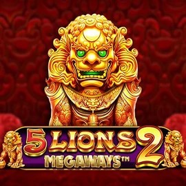 Official Slots logo: 5 Lions Megaways 2 by Pragmatic Play at Taya777 Casino