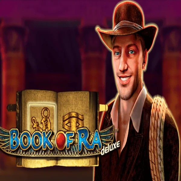 Play the Book of Ra Deluxe slot by Novomatic on Taya777 Casino