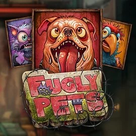 Official Slots logo: Fugly Pets by Stakelogic at Taya777 Casino