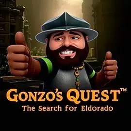 Gonzo's Quest game by NetEnt – logo hosted on Taya777 Casino
