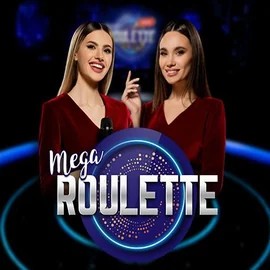 Enjoy Mega Roulette by Pragmatic Play – logo hosted on taya777.casino