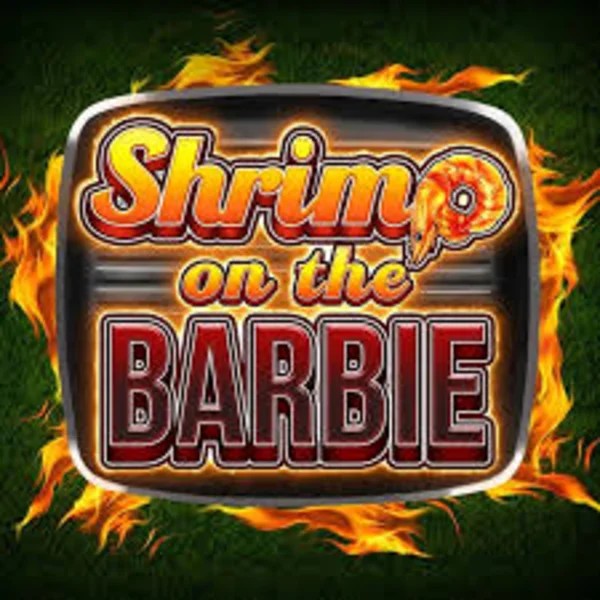 Shrimp on the Barbie logo by Greentube at Taya777 Casino