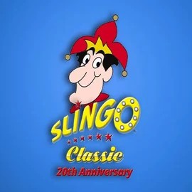 Slingo Classic 20th Anniversary logo – Casino Games by Slingo at Taya777 Casino