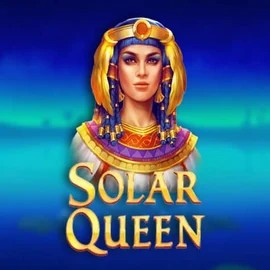 Solar Queen slot logo by Playson at Taya777 Casino